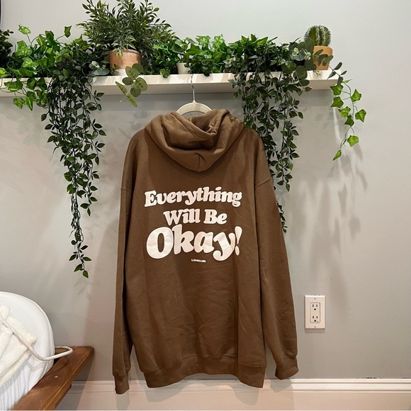 Love Club “Everything Will Be Okay” Hoodie - Picture 1 of 4